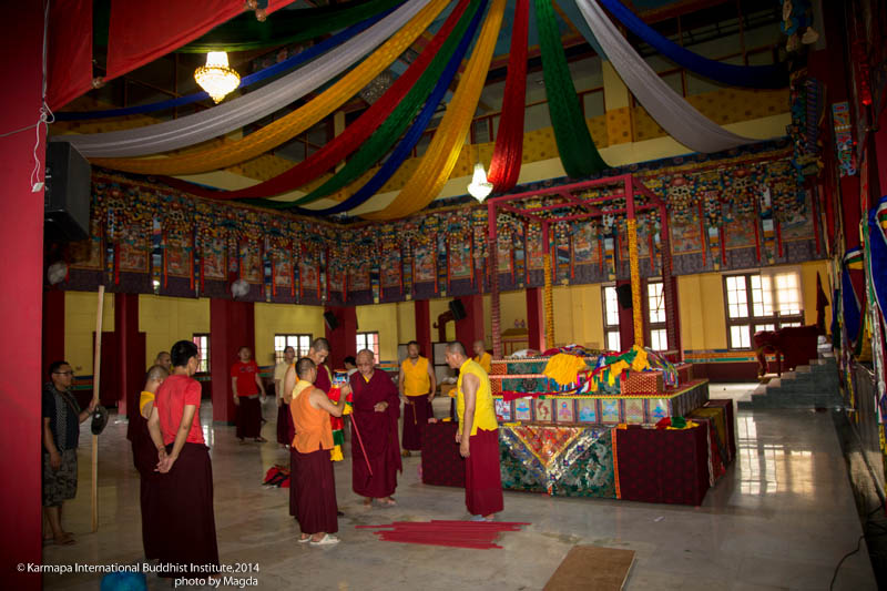 Sacred Kudung of Gyalwa Shamarpa in New Delhi