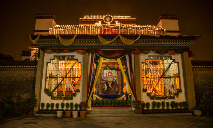 Shamar Rinpoche’s Lokhor Dechod (Death Anniversary Puja) in KIBI, New Delhi