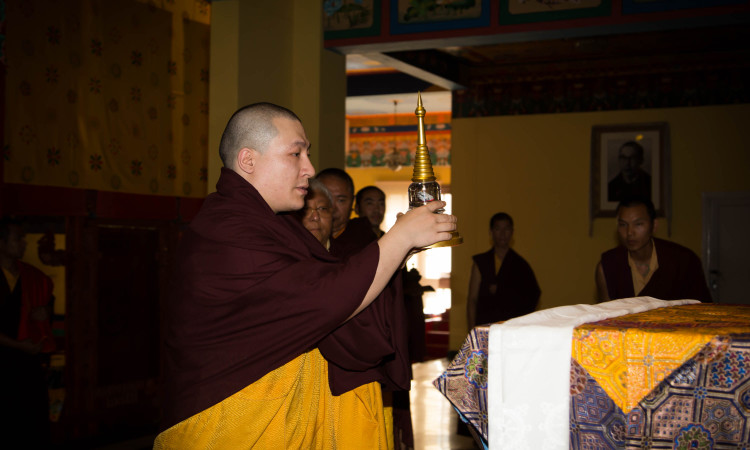 One-Year Commemoration Ceremony and Dechö of Kunzig Shamar Rinpoche