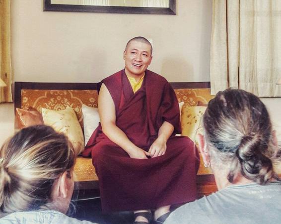 H.H. Karmapa Meets with Pilgrimage Group