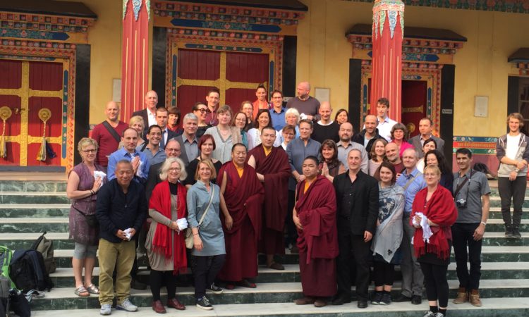 Pilgrimage group meets with His Holiness