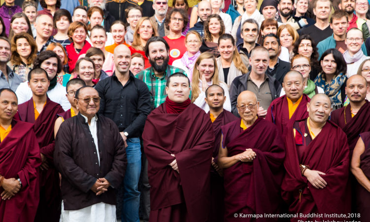 Public Meditation Course concluded with butter lamp offering !